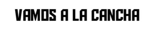 Vamos a la Cancha